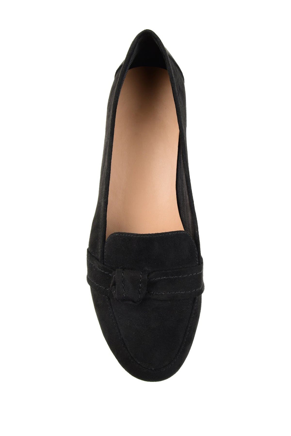 Journee Collection Marci Knotted Strap Loafer - Wide Width Available, Alternate, color, Black