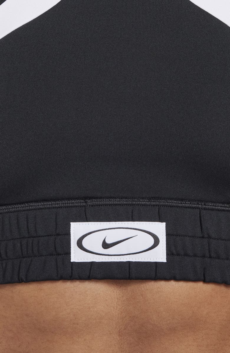 Nike Dri-FIT High Neck Sports Bra, Alternate, color, 