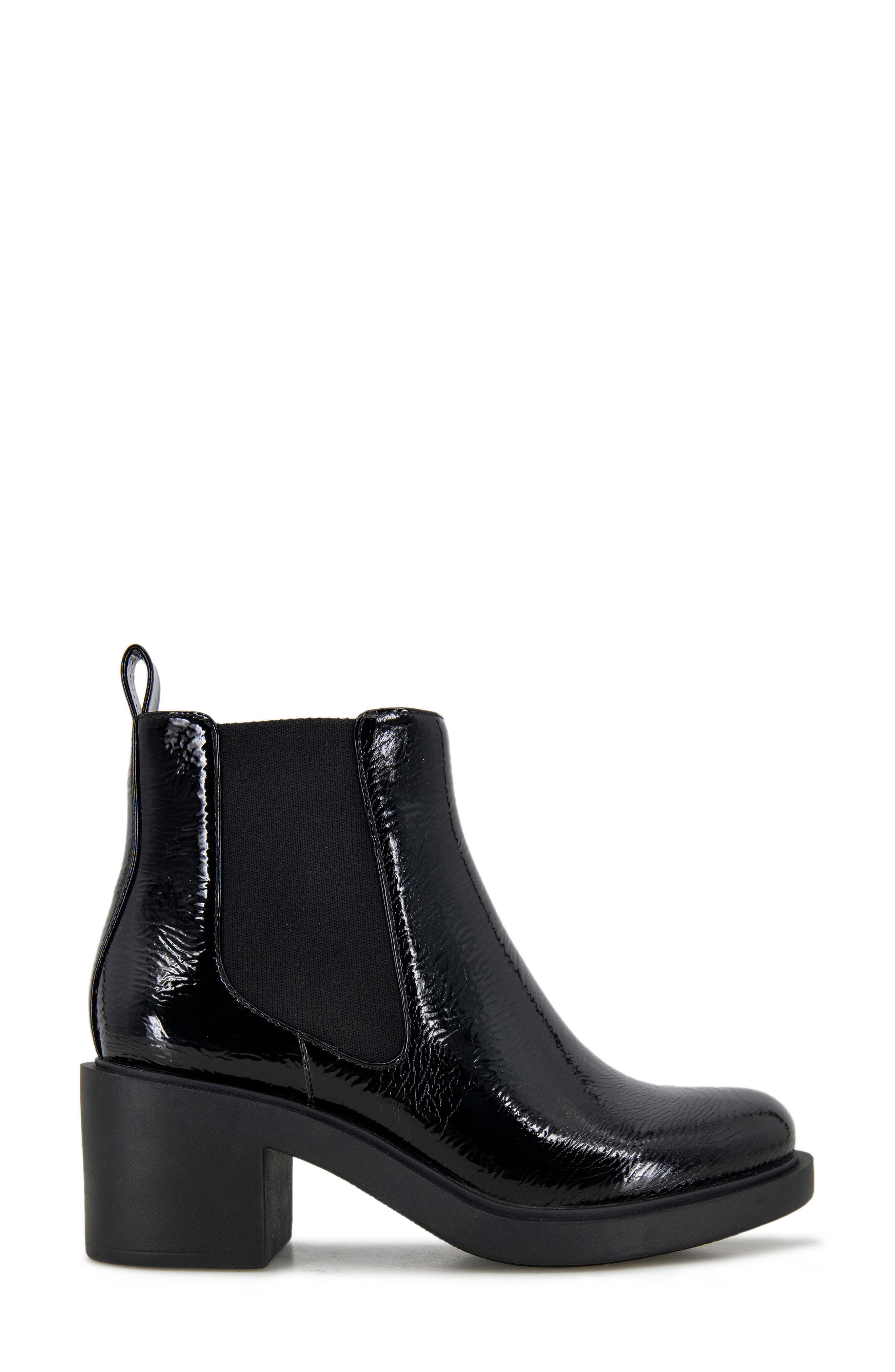 André Assous Gemma Chelsea Boot, Alternate, color, Black Patent
