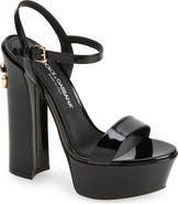 Dolce&Gabbana Keira Block Heel Platform Sandal
