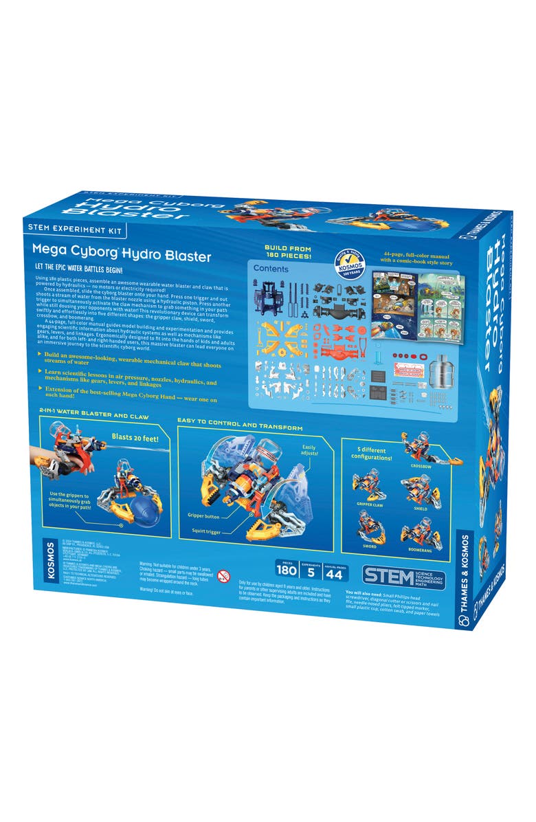 Thames & Kosmos Mega Cyborg Hydro Blaster, Alternate, color, Miscellaneous