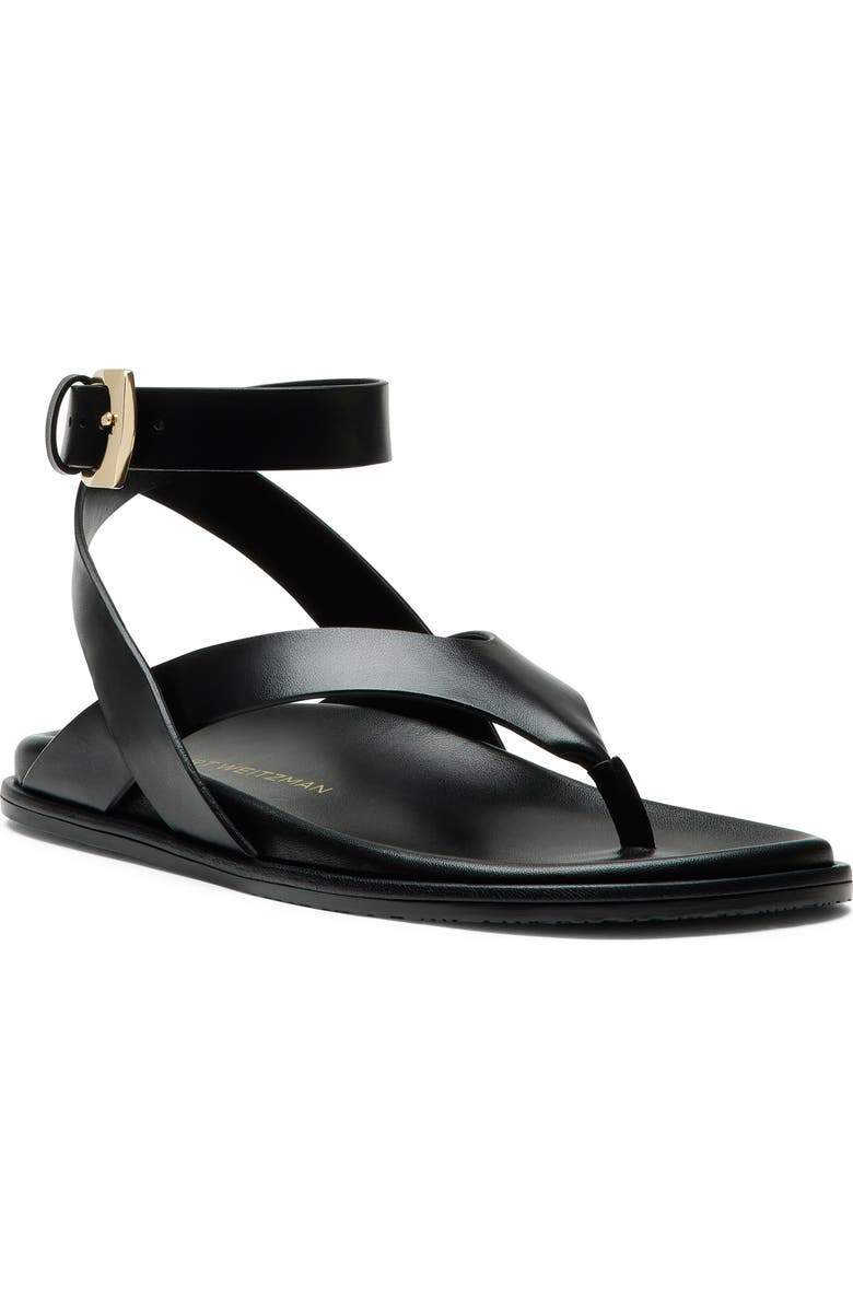 Stuart Weitzman Marykate Sandal, Main, color, Black