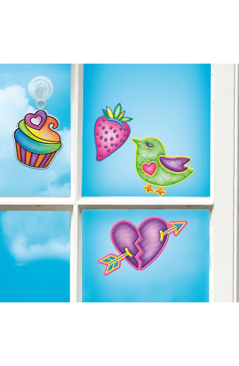 Shimmer 'N Sparkle Diy Colorchange Window Art, Alternate, color, Multicolored