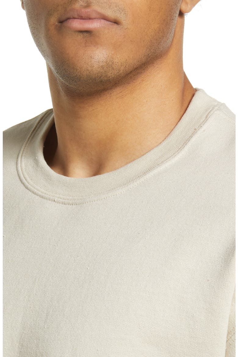 Unisex Graphic Cotton Sweatshirt, Alternate, color, SAND