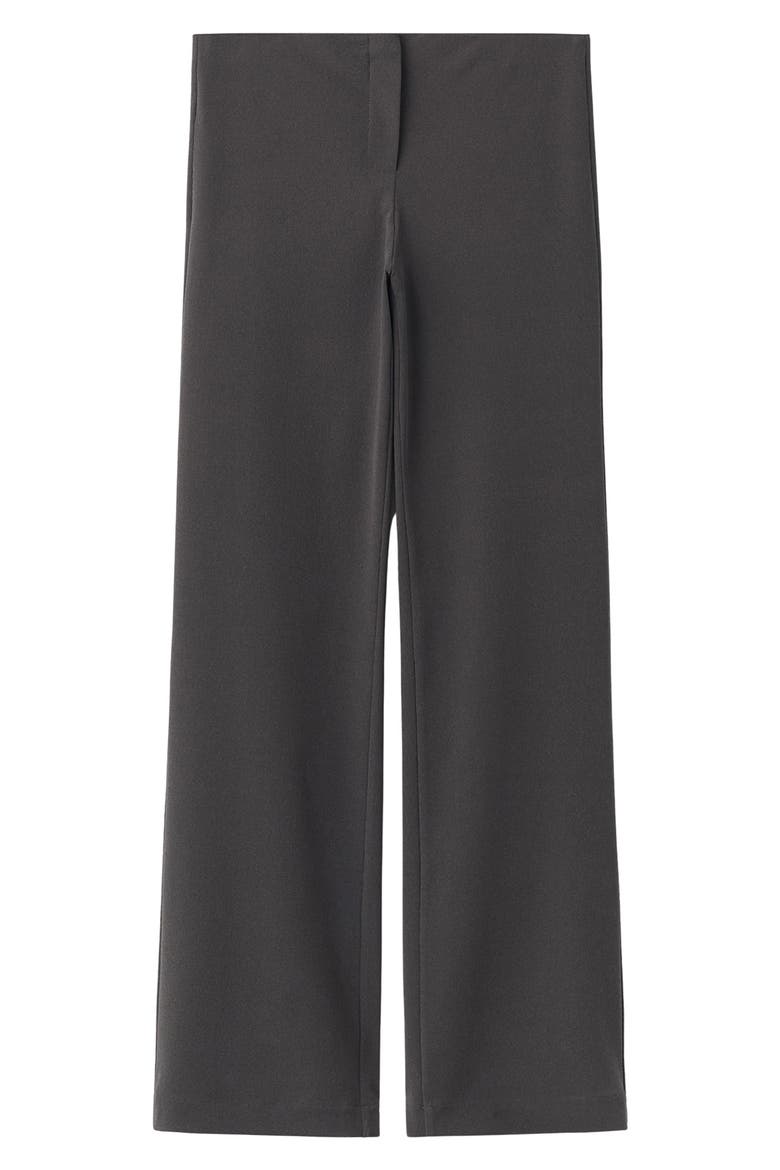 Seamless Straight Suit Pants, Alternate, color, GREY