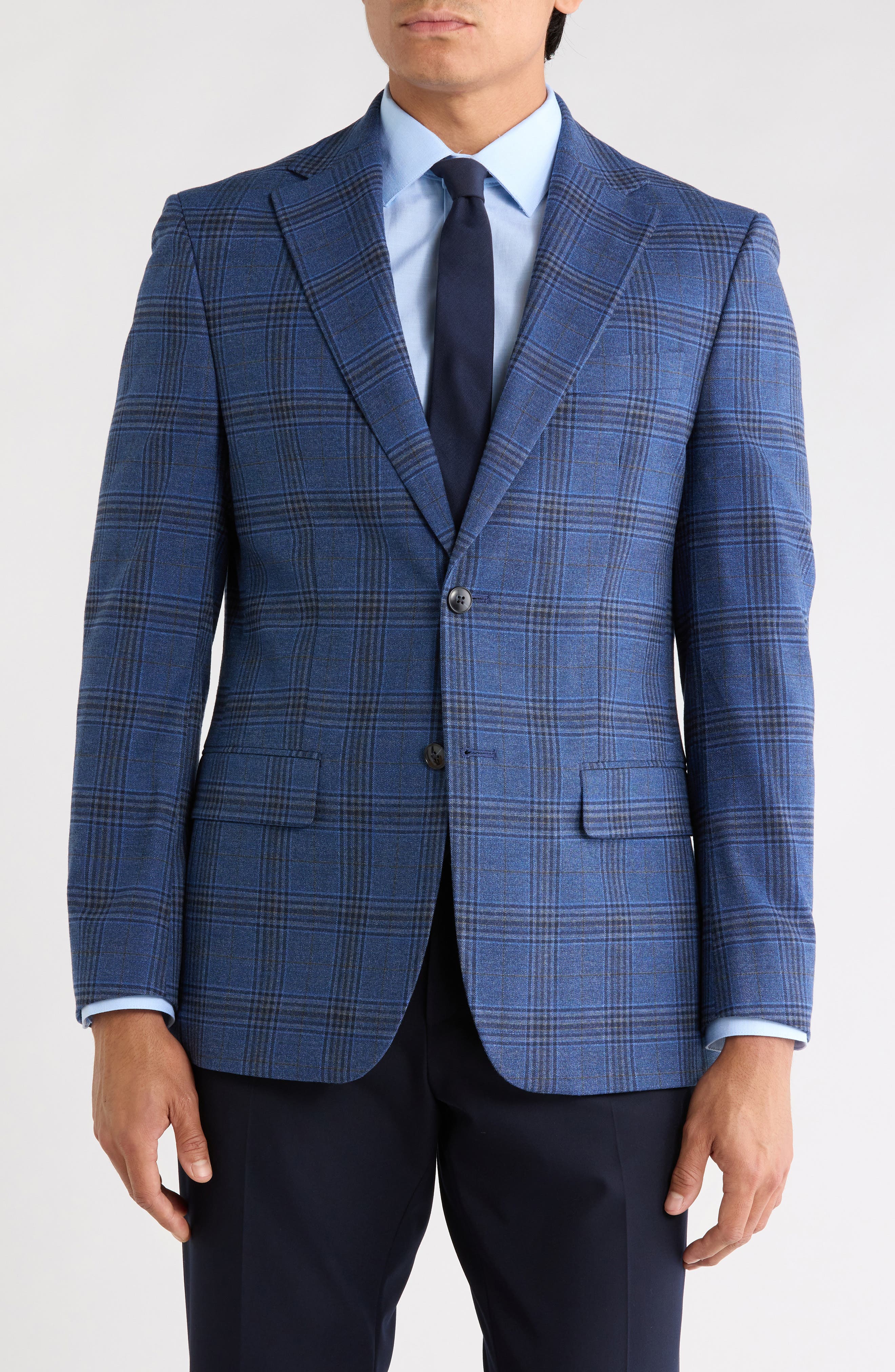 Plaid Sport Coat