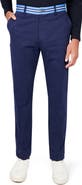 CONSTRUCT Slim Fit Solid Cotton Stretch Pants