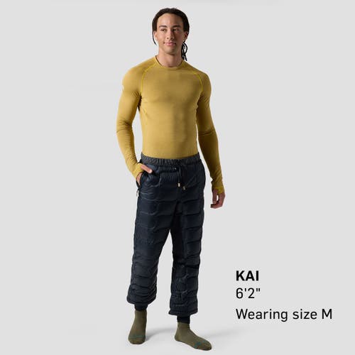 Backcountry Pines Microgrid Ultra-lt Baselayer Crew Top In Yellow