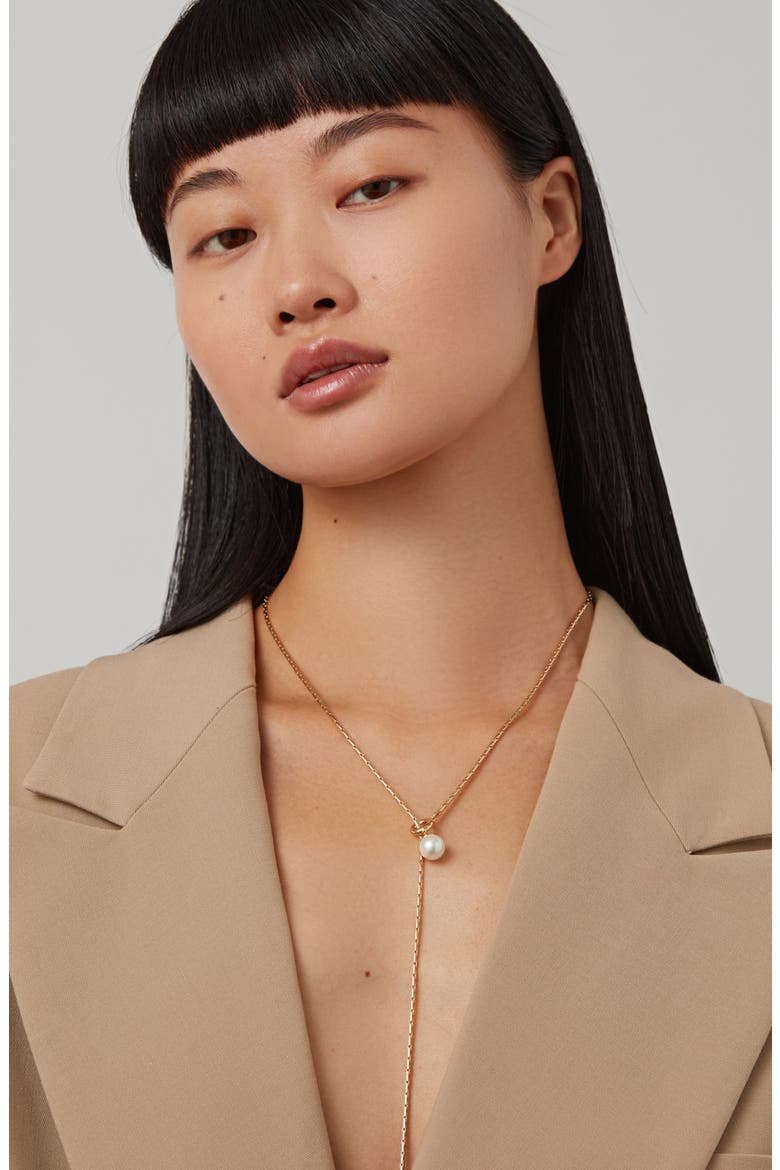 Amelia Wrap Chain Necklace, Alternate, color, HIGH POLISH GOLD