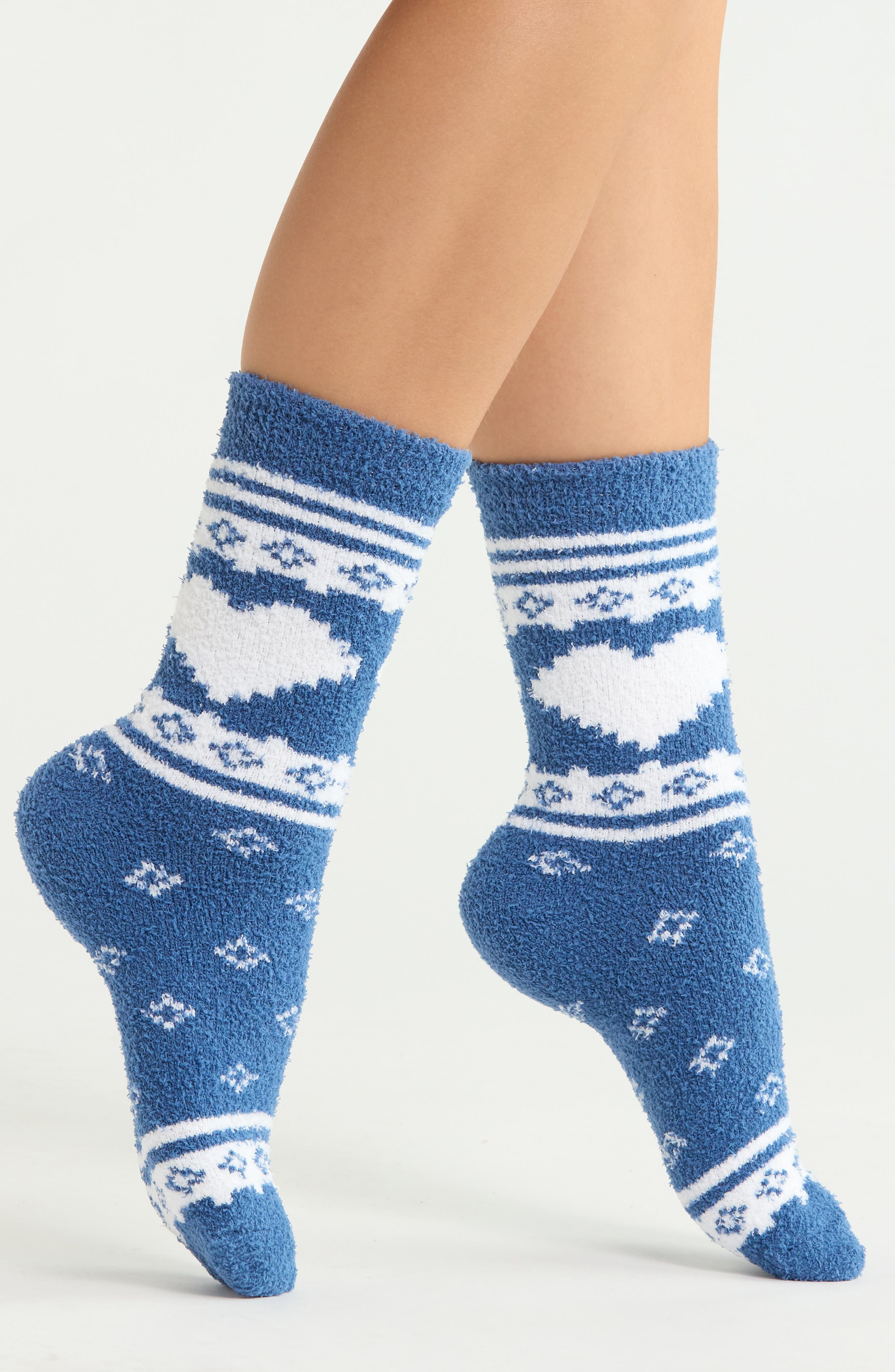 COZY HEART BLUE