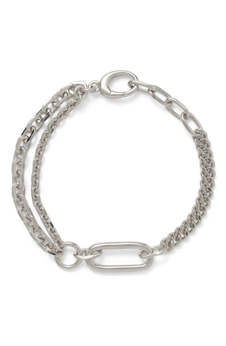 Lady Grey Maisie Bracelet, Main, color, Silver