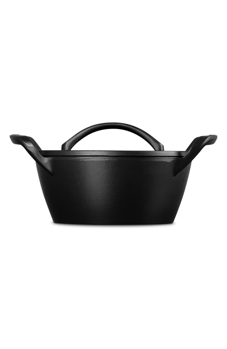 Le Creuset Alpine Outdoor Round Dutch Oven, Alternate, color, Matte Black