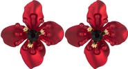 EYE CANDY LOS ANGELES Jasmine Flower Statement Stud Earrings