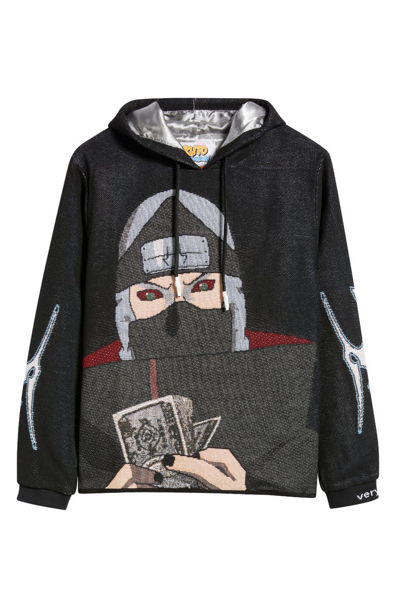 VERYRARE Kakuzu/Money Jacquard Hoodie, Alternate, color, Black