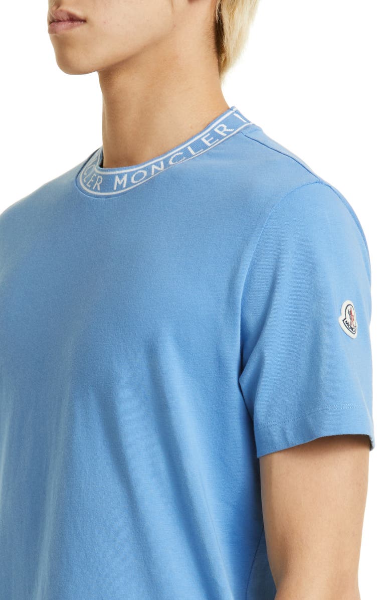 Moncler Logo Crewneck T-Shirt, Alternate, color,