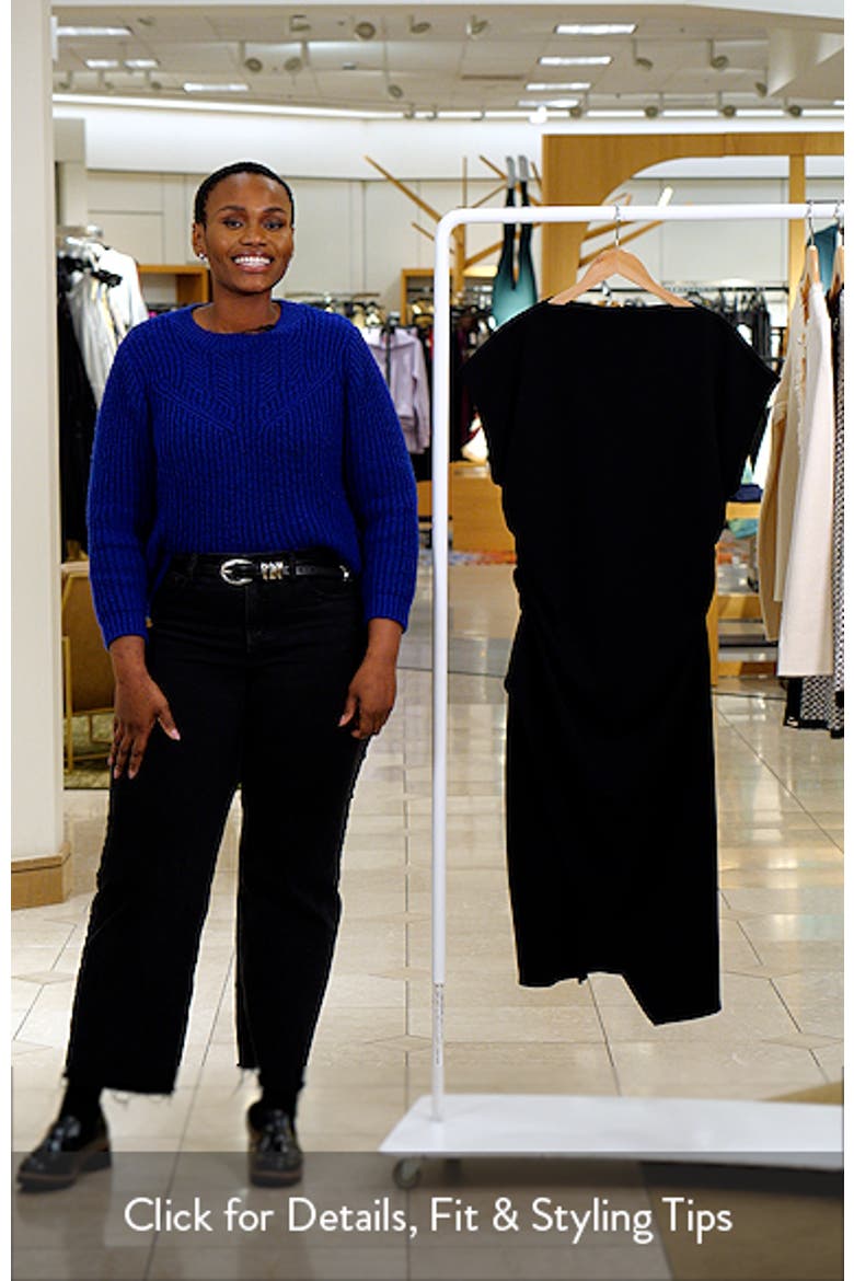 Ruched Cap Sleeve Dress video