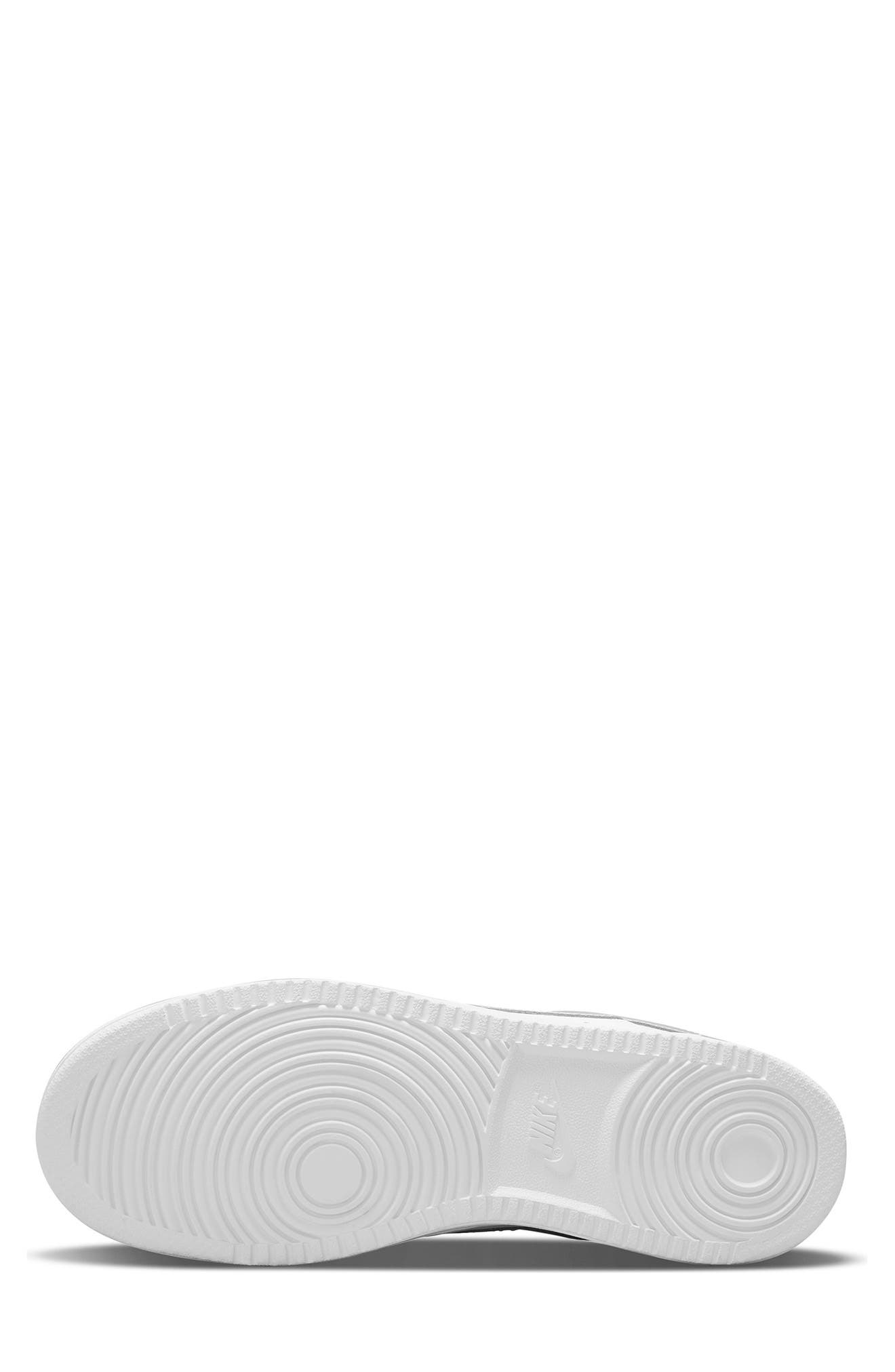 Nike Court Vision Low Sneaker, Alternate, color, 111 White/M Silv