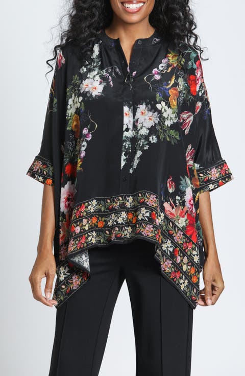 Front Button Kimono Top