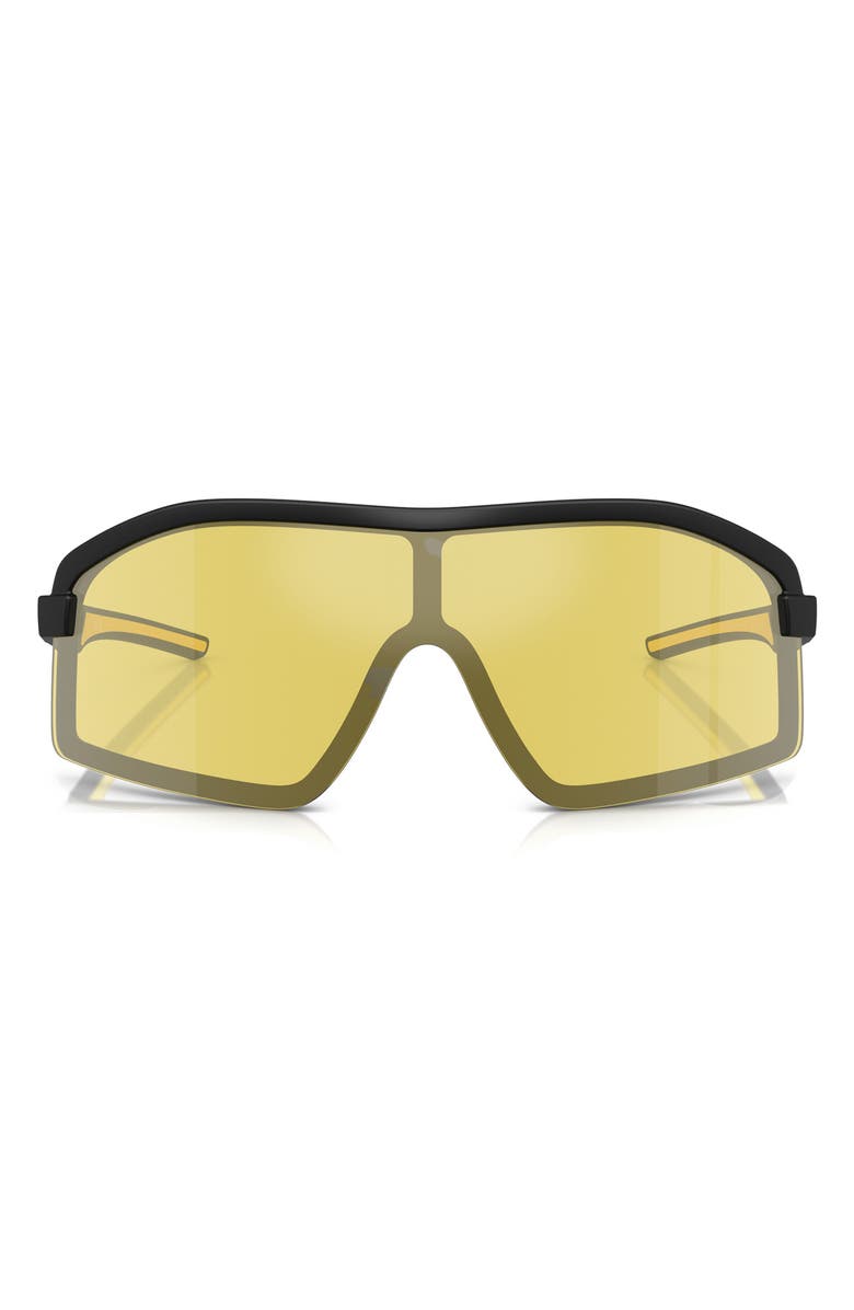 Scuderia Ferrari 43mm Shield Sunglasses, Main, color, Matte Black