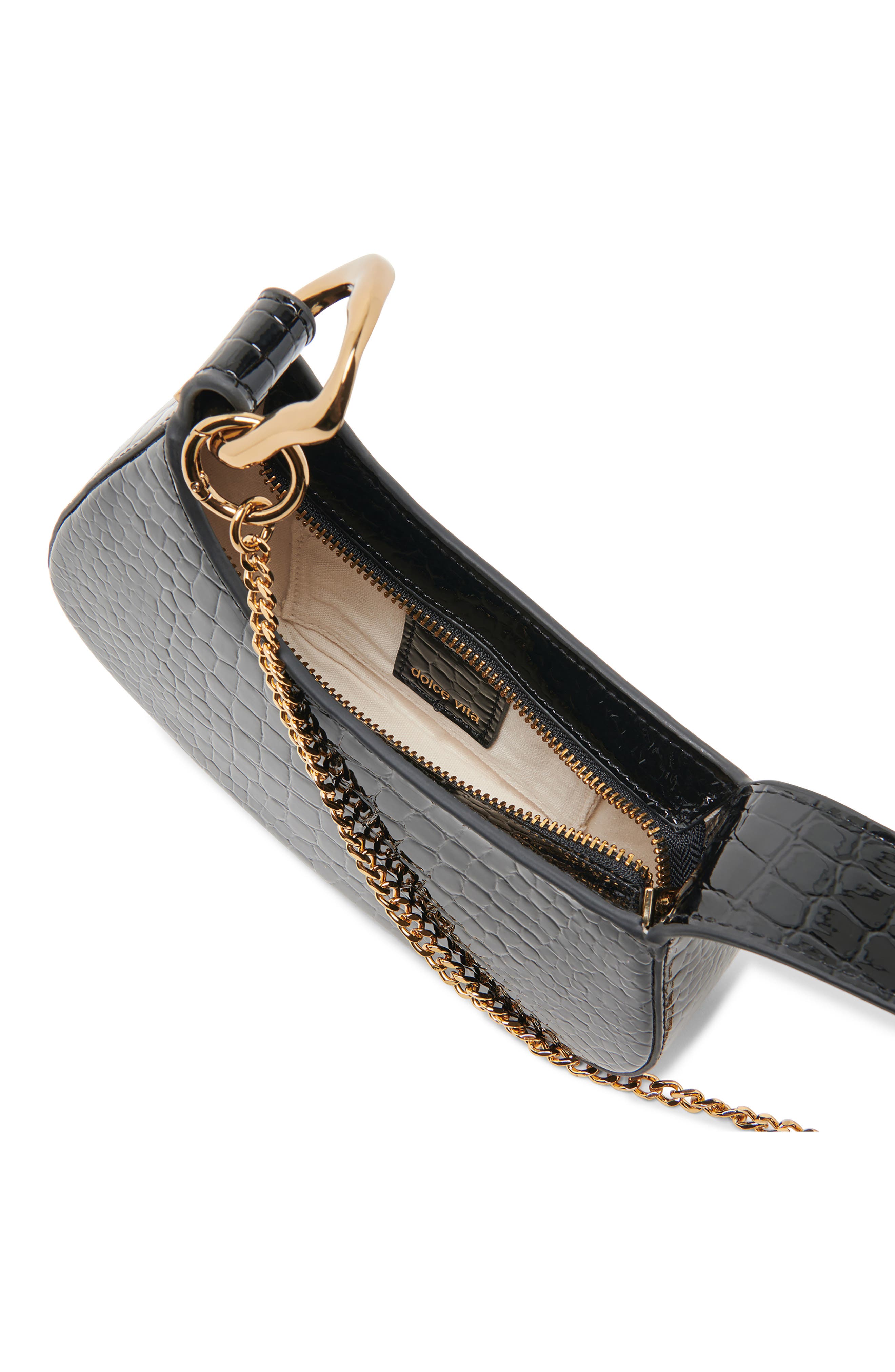 Dolce Vita Silvie Faux Leather Convertible Crossbody Bag, Alternate, color, 