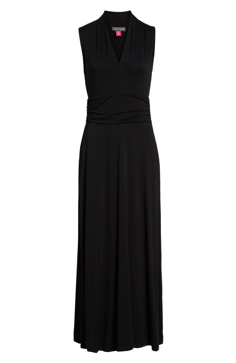 Vince Camuto V-Neck Maxi Dress, Alternate, color,