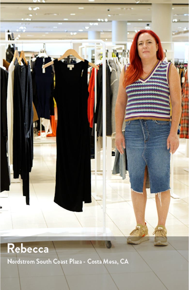 Side Ruched Jersey Tank Dress, sales video thumbnail