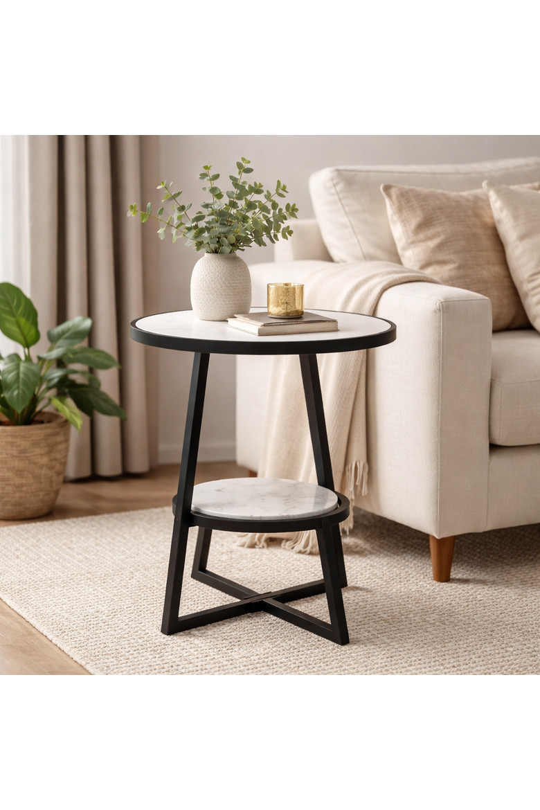 End Table, Alternate, color, Black