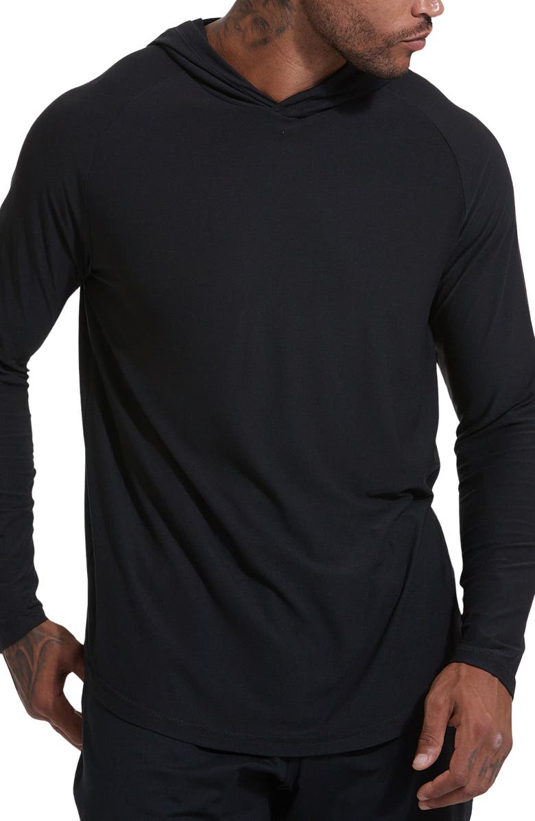 True Classic Active Hoodie Pullover, Main, color, Black