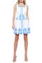 Cristi Embroidered A-Line Dress