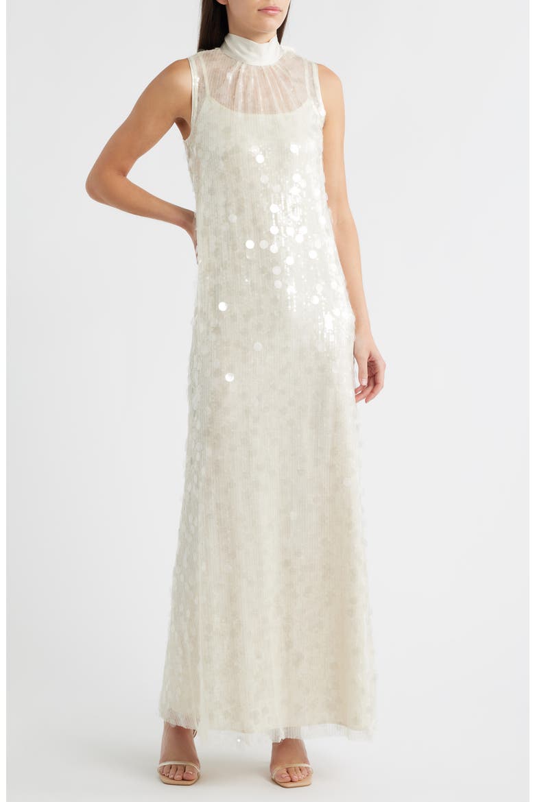 julianna sleeveless sequin party dress Julianna Sleeveless Sequin Party Dress