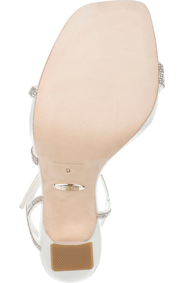 Badgley Mischka Collection Urbana Strappy Sandal, Alternate, color, Soft White