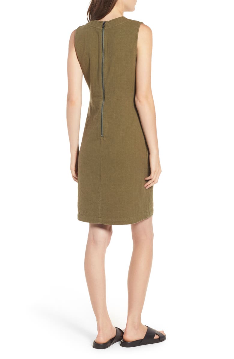 AG Melissa Dress, Alternate, color, Olive Grove
