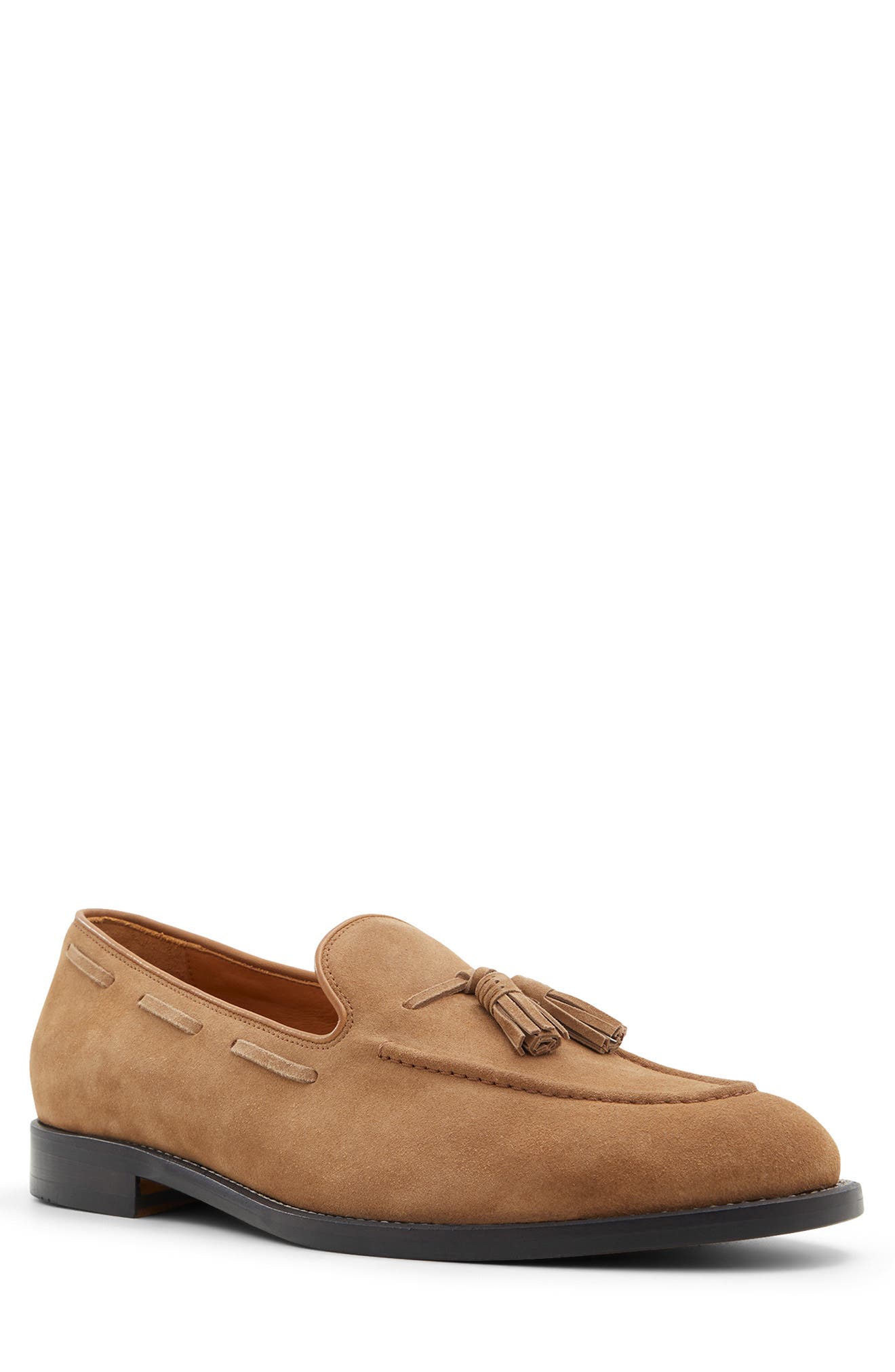 Charlton Tassel Loafer, Main, color, MEDIUM BROWN