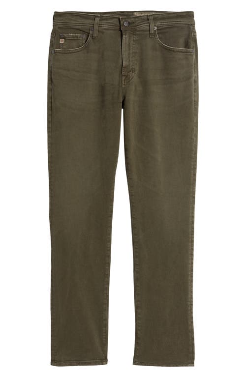 Ag Everett Slim Straight Leg Jeans In Brown