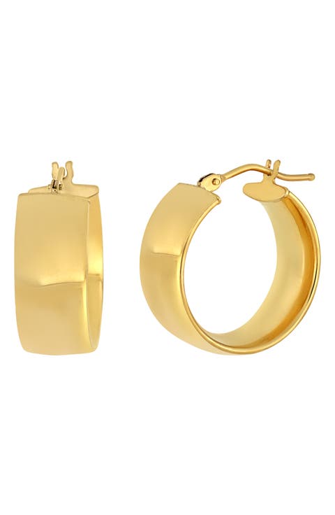Katharine Wide 14K Gold Hoop Earrings (Nordstrom Exclusive)