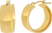 Bony Levy Katharine Wide 14K Gold Hoop Earrings