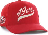 '47 Men's '47  Scarlet San Francisco 49ers Golden Age Corduroy Hitch Adjustable Hat