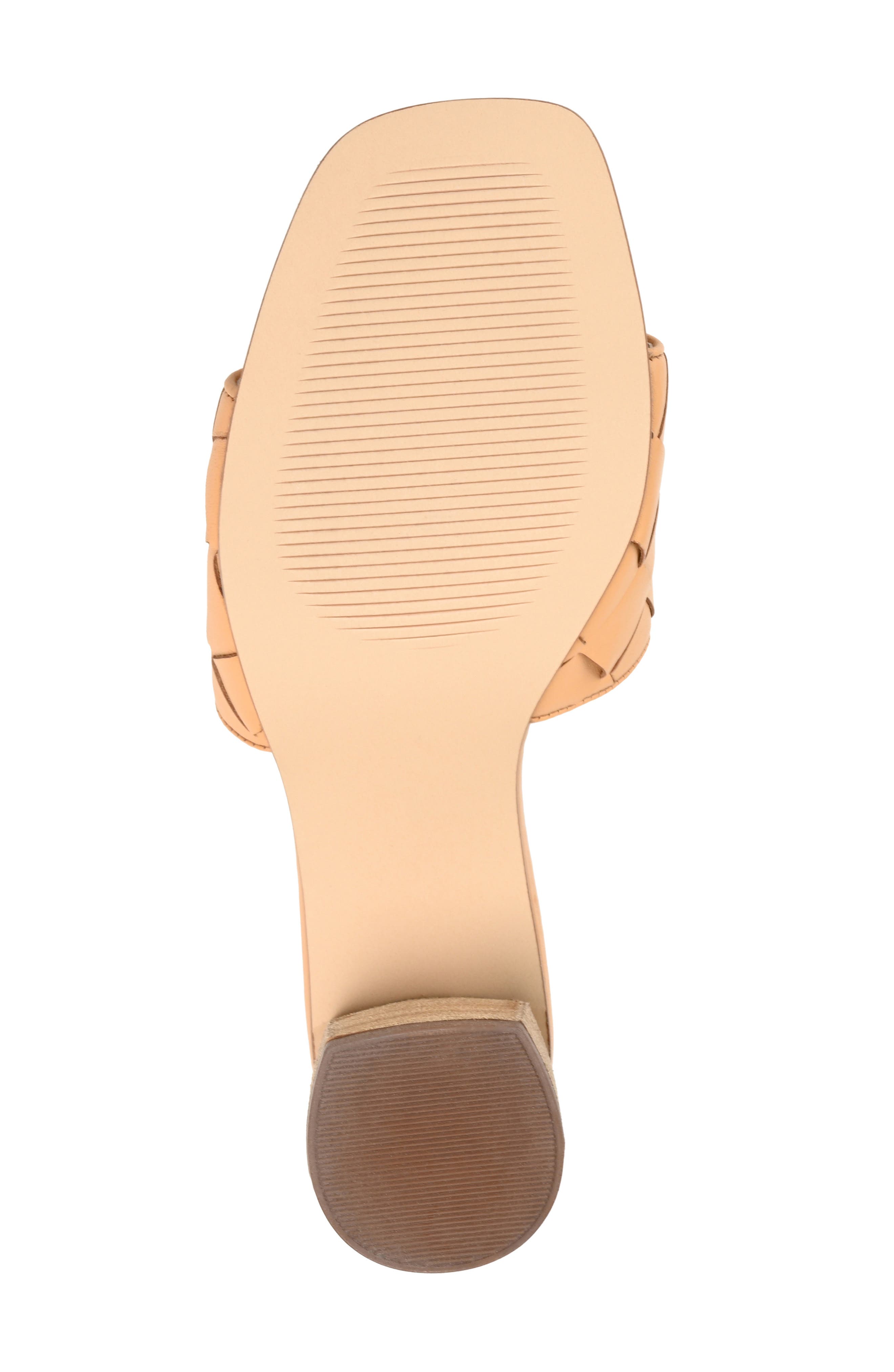 Kellee Woven Leather Sandal, Alternate, color, TAN