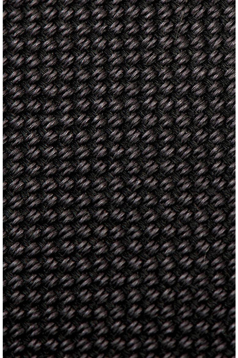 Silk Tie, Alternate, color, BLACK