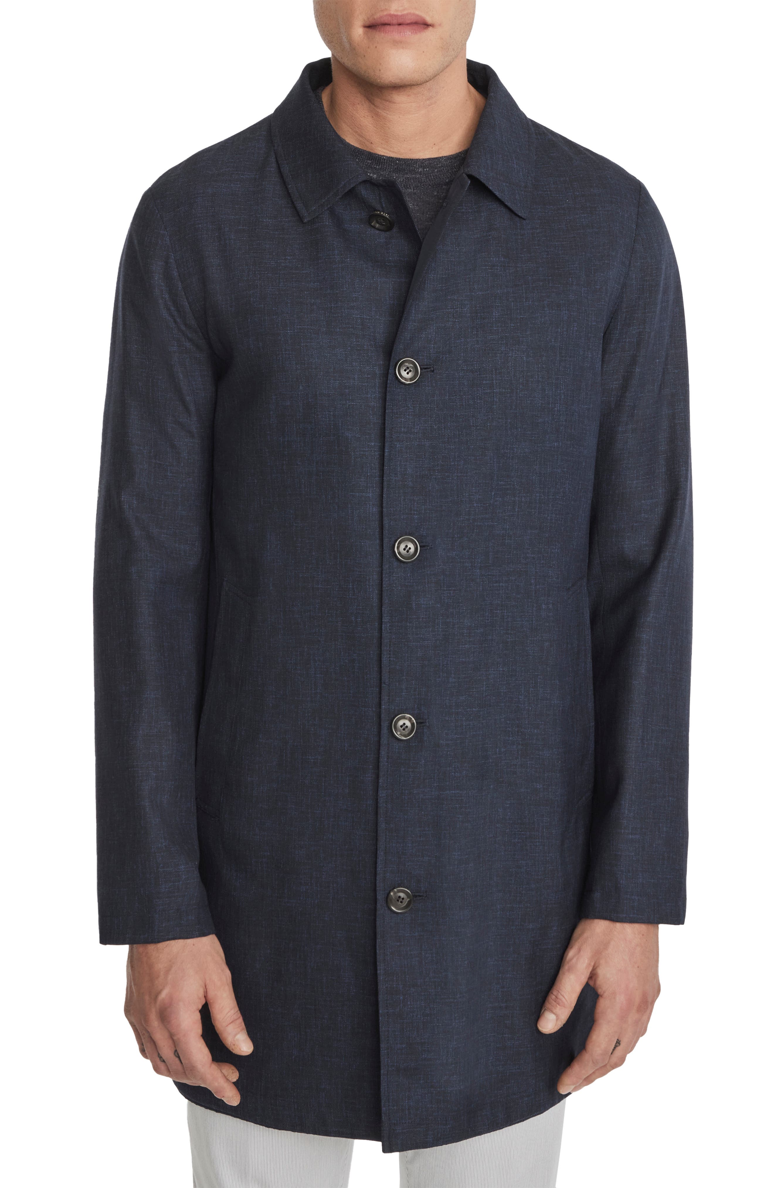 Hans Wool Raincoat