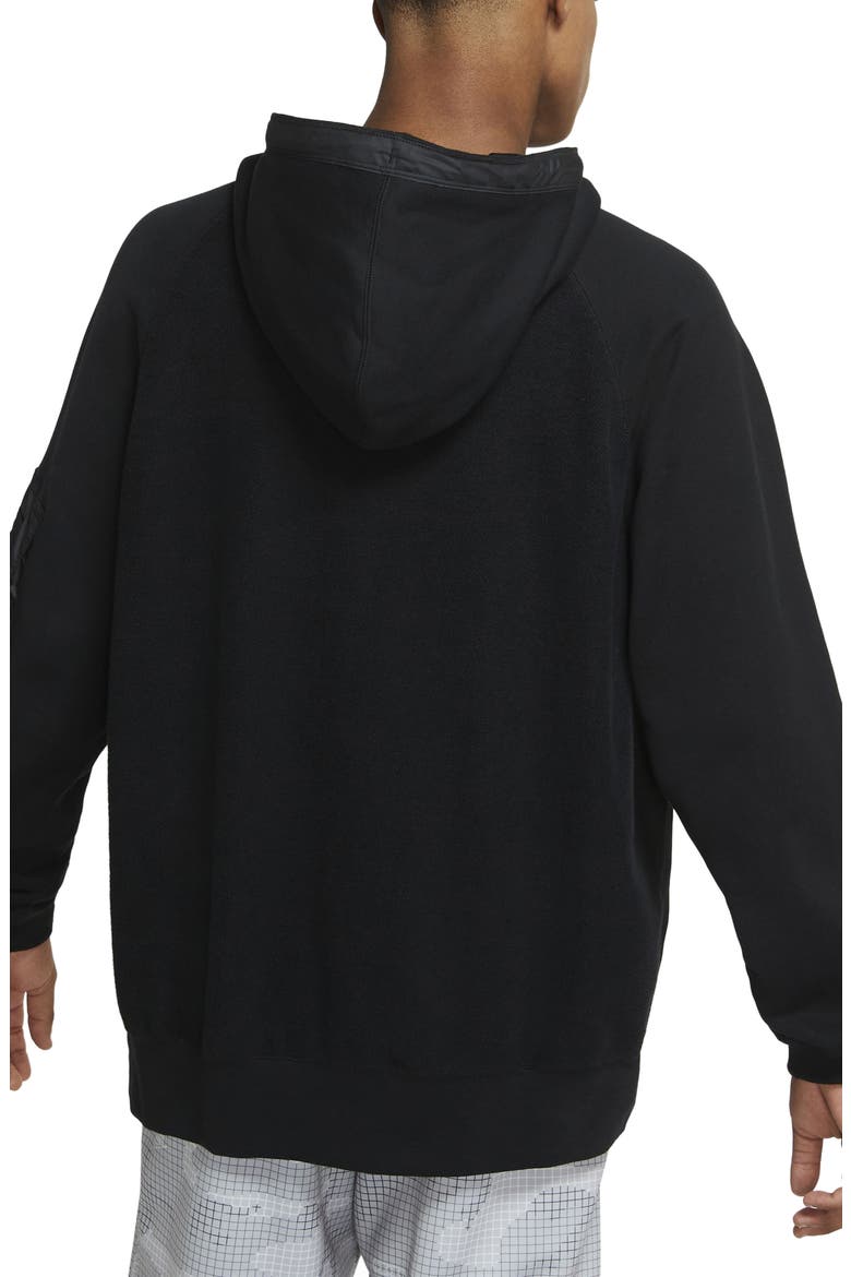 Sportswear Utility Hoodie, Alternate, color, BLACK