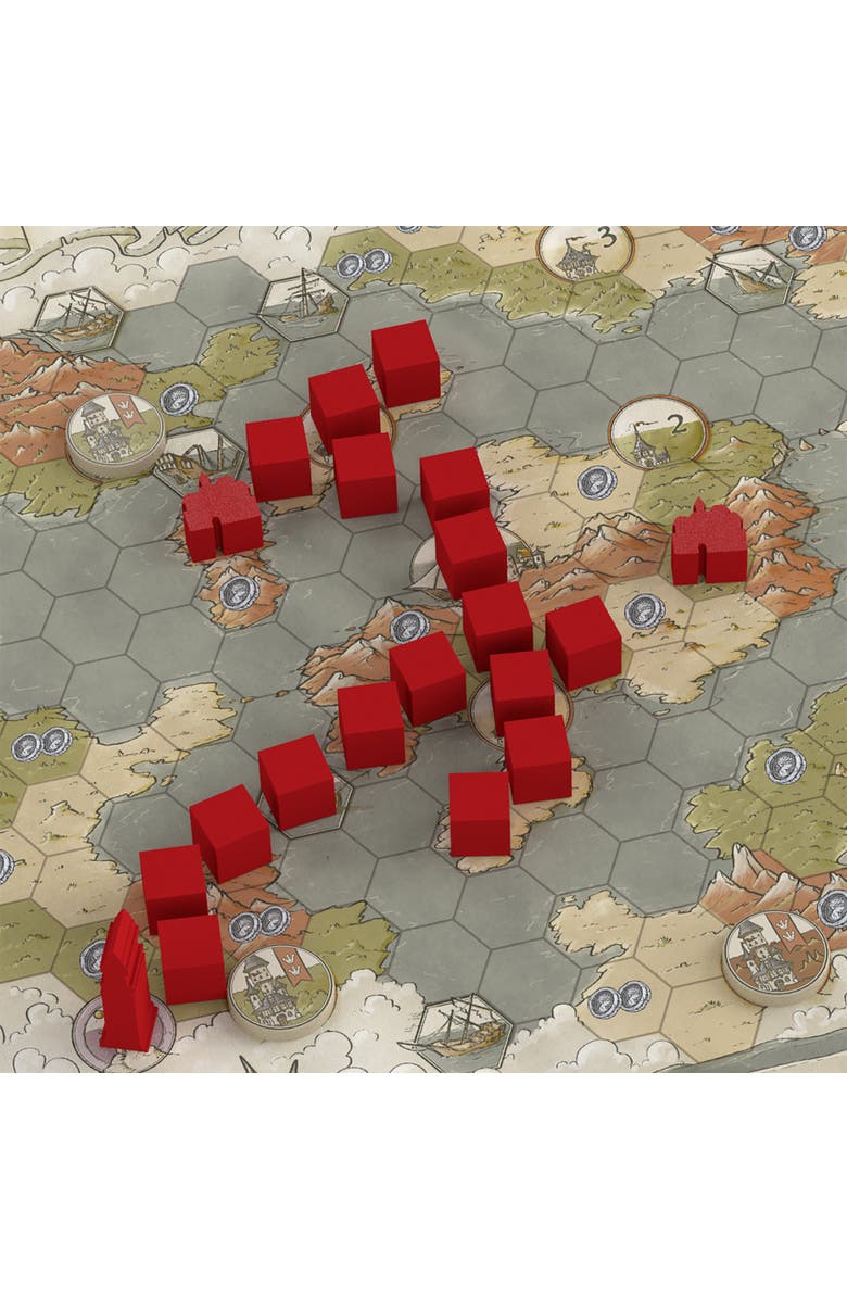 Alderac Entertainment Group The Guild Of Merchant Explorers Strategy Board Game, 14+, Alternate, color, Multicolored