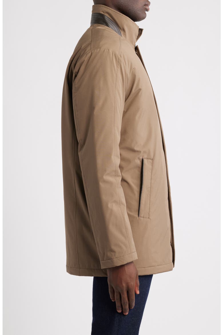 Upton City Coat with Removable Bib, Alternate, color, TAUPE