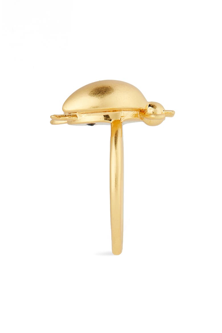 Lovebug Ring, Alternate, color, GOLD/ MOTHER OF PEARL