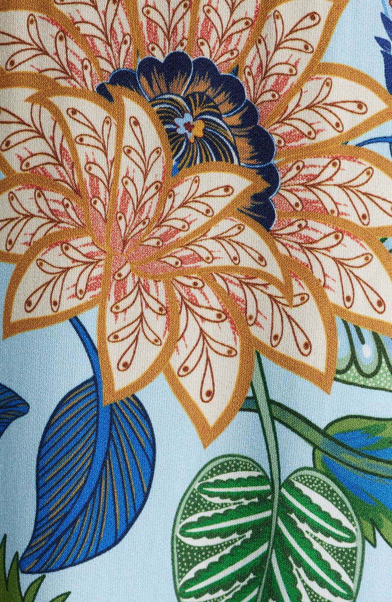 FARM Rio Floral Delight Sleeveless Maxi Dress, Alternate, color, Floral Delhi Light Blue