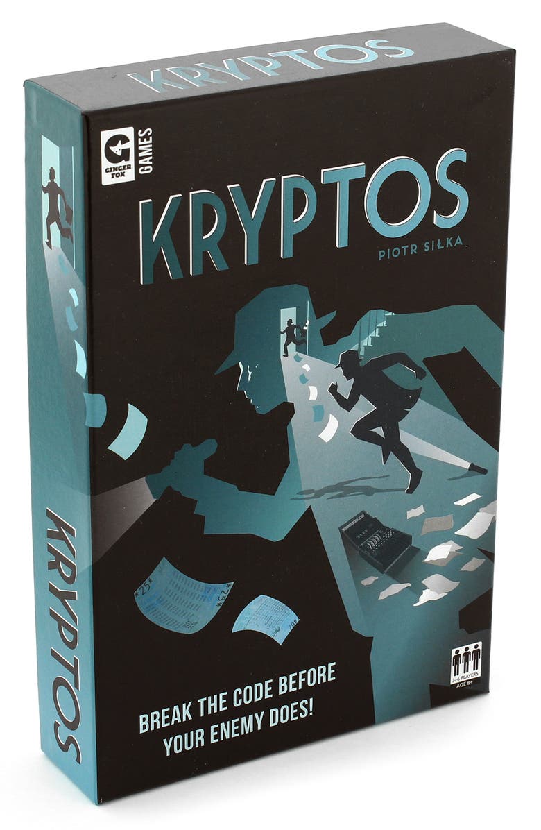 GINGER FOX Kryptos Board Game, Alternate, color, 