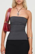Princess Polly Strutter Foldover Strapless Top
