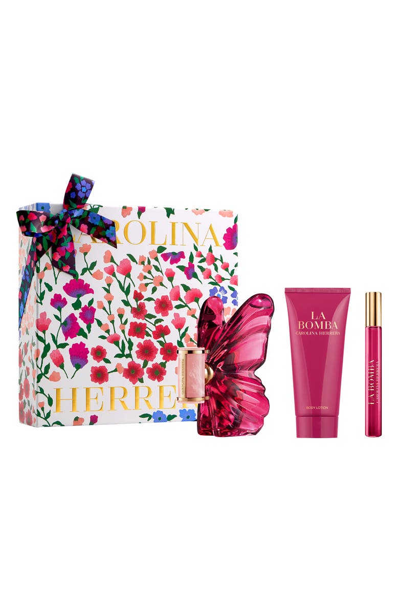 Carolina Herrera La Bomba Eau de Parfum Gift Set $210 Value, Main, color, 