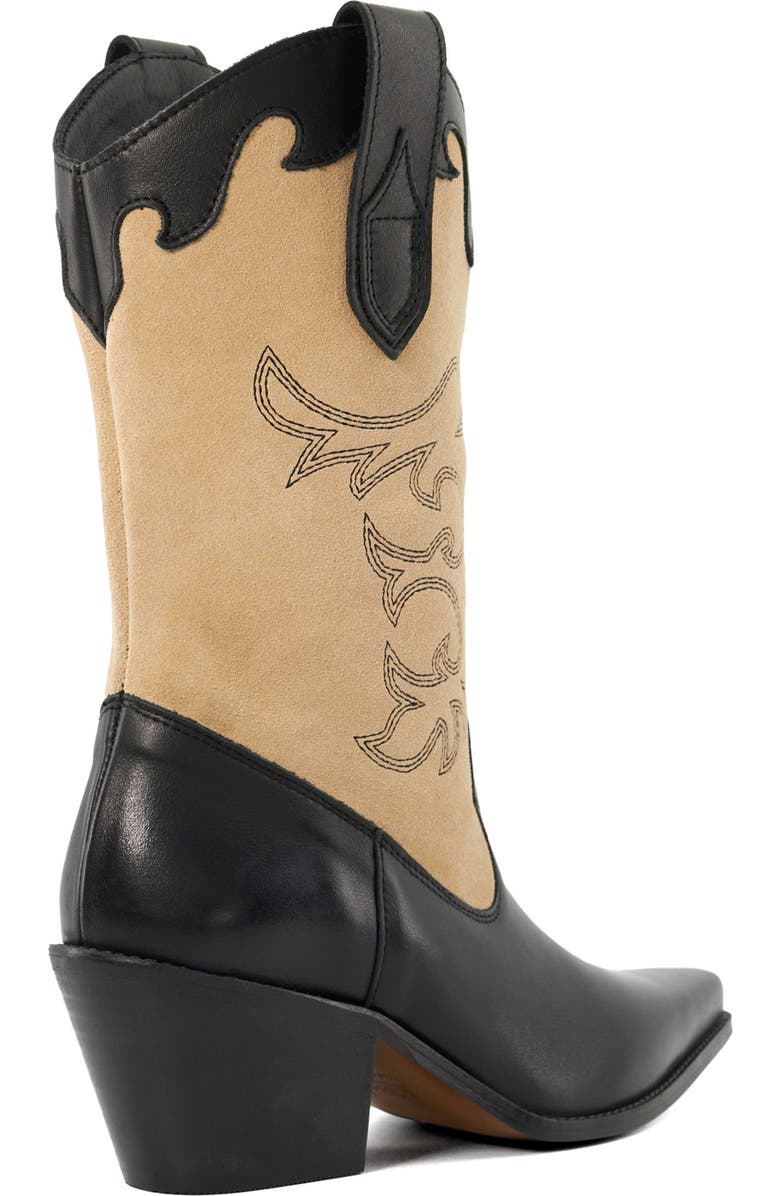 Dune London Prickly Western Boot, Alternate, color,