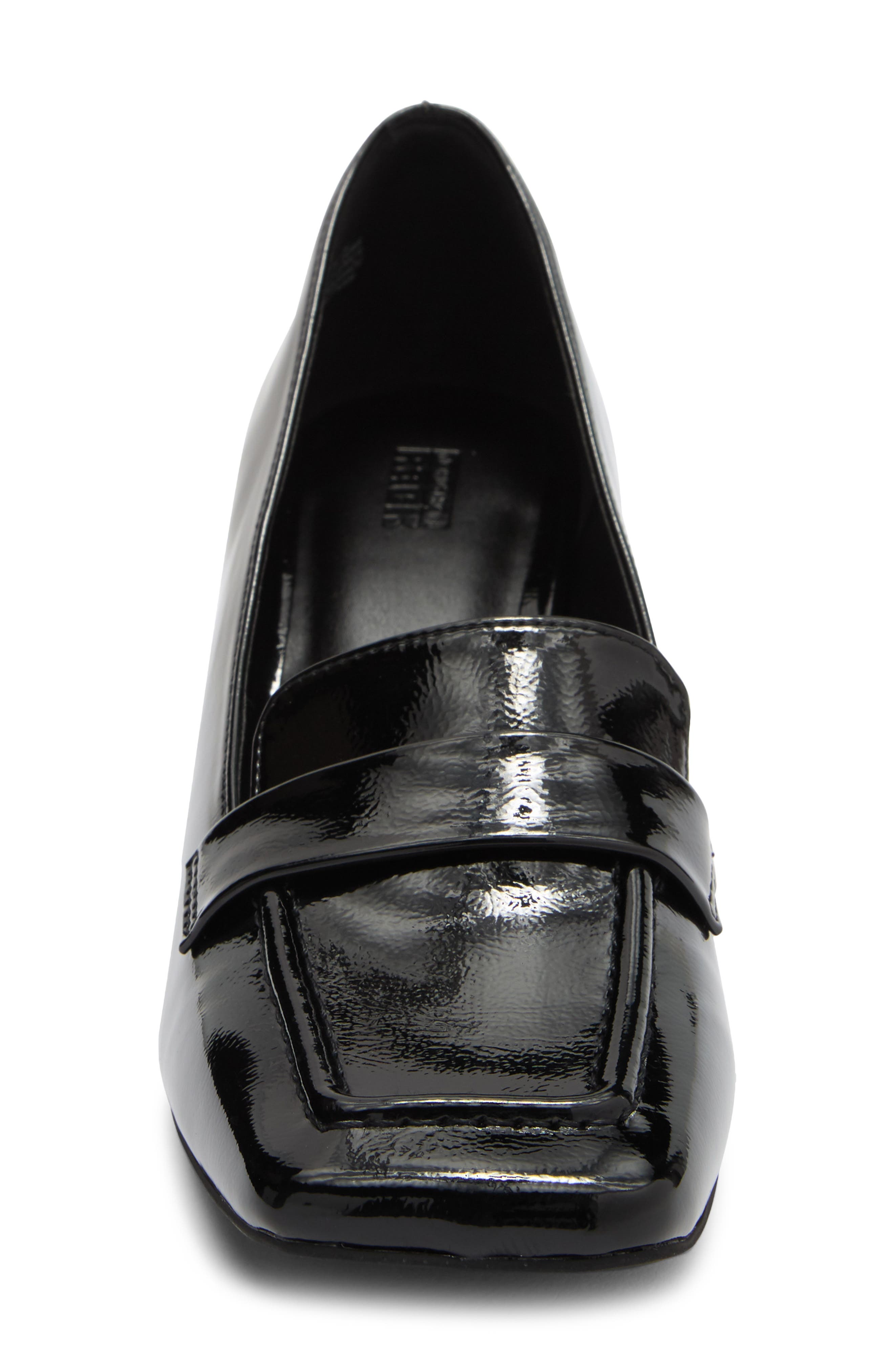 Opal Patent Pump, Alternate, color, BLACK
